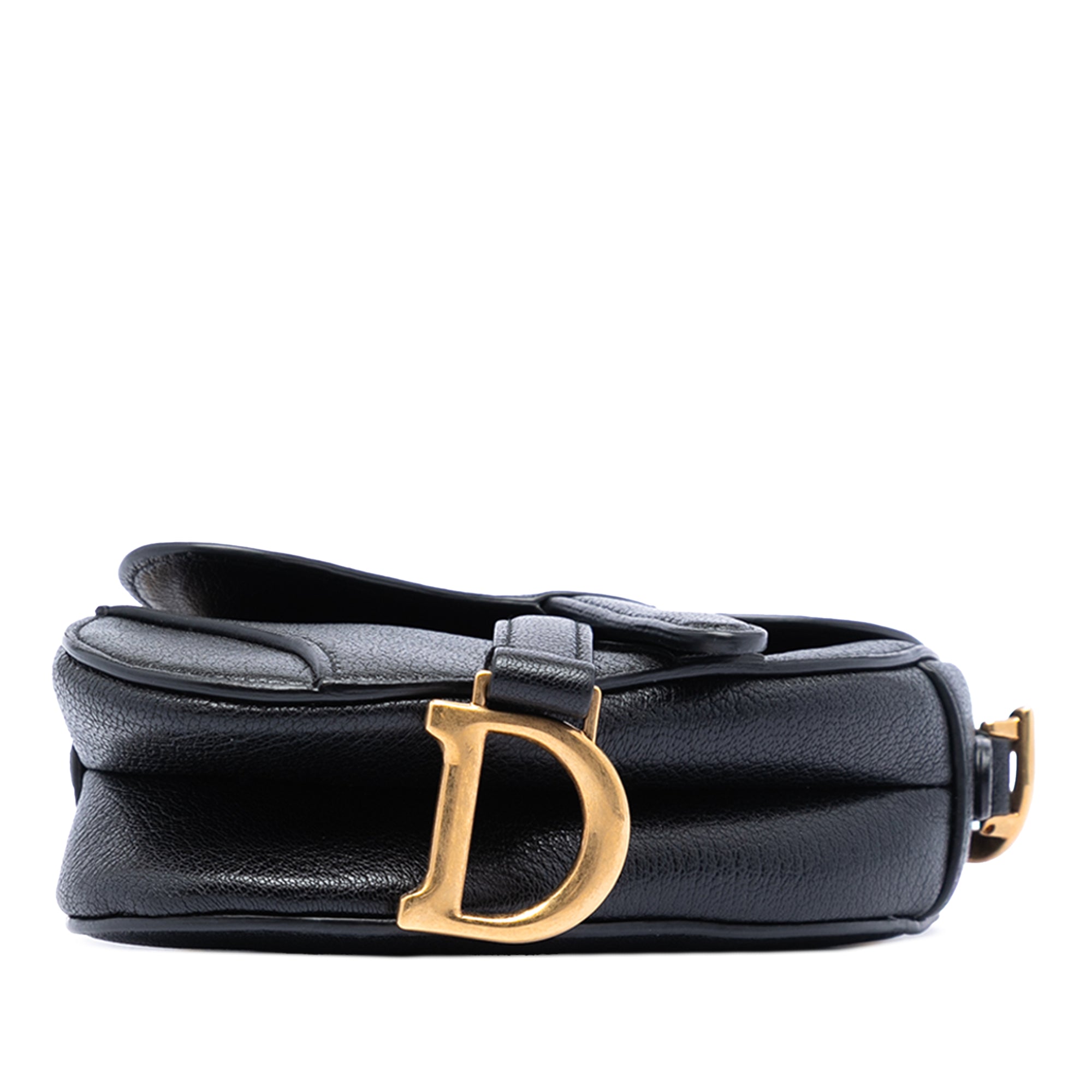 Micro Goatskin Saddle Bag - Image 3