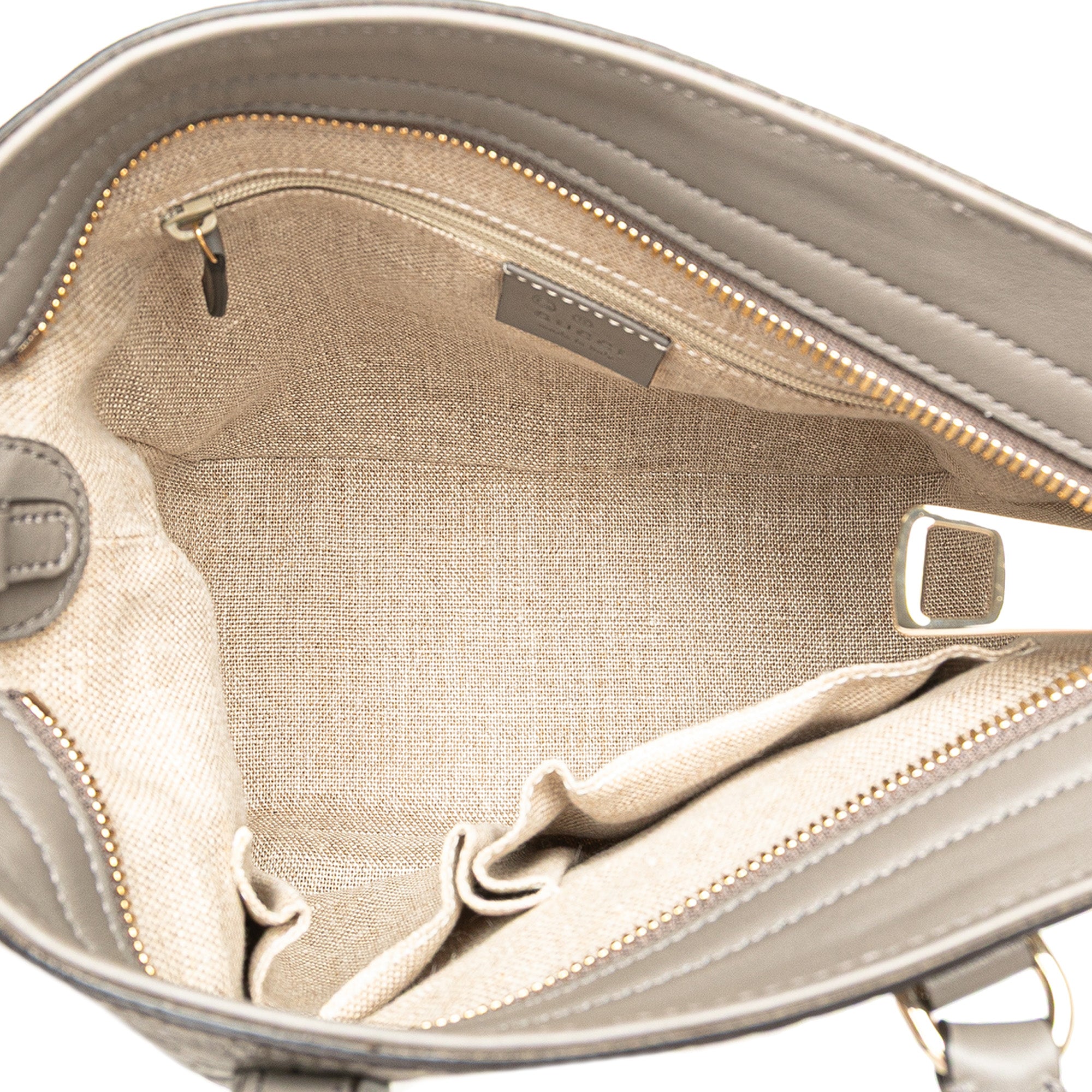 Small Microguccissima Bree Satchel - Image 4