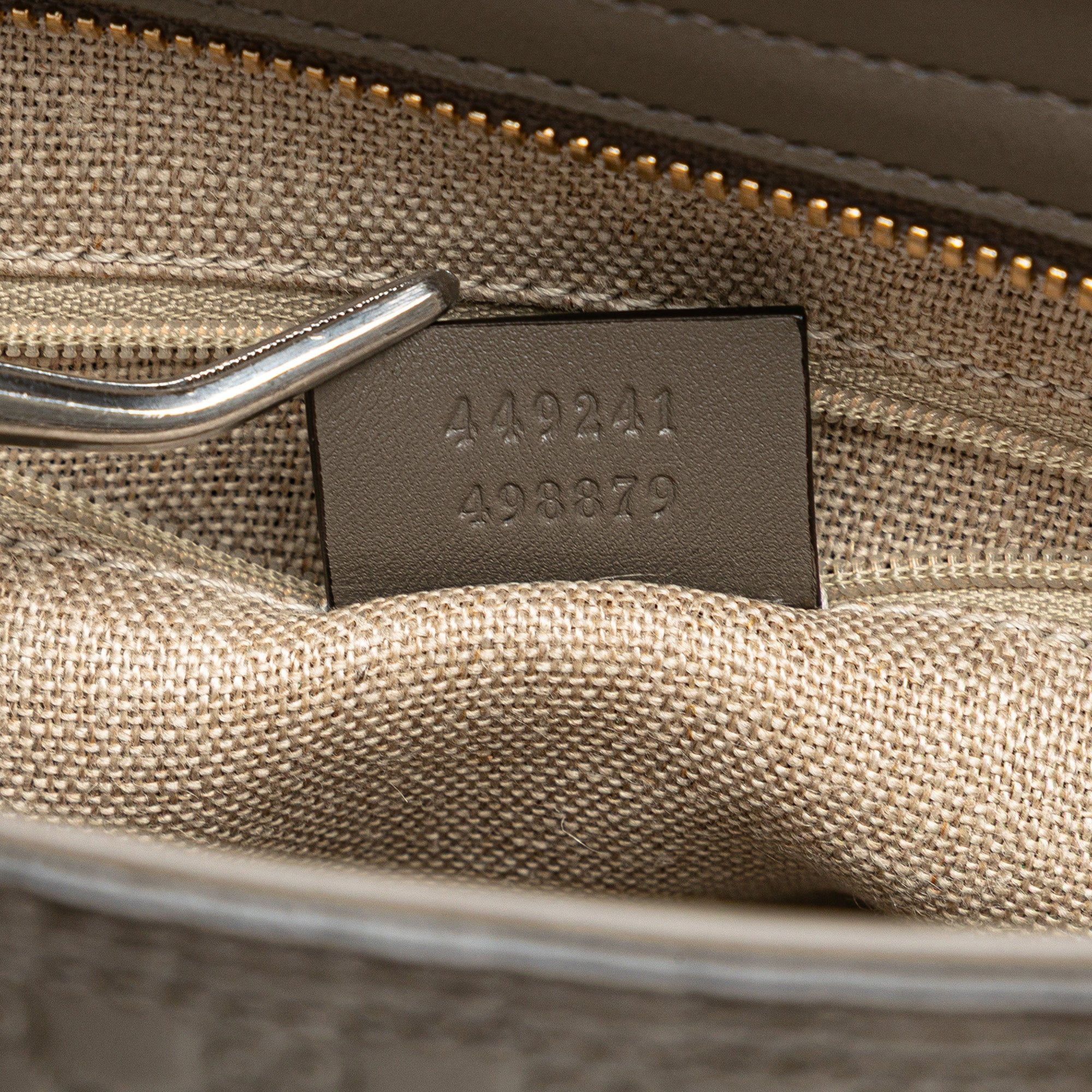 Small Microguccissima Bree Satchel - Image 6