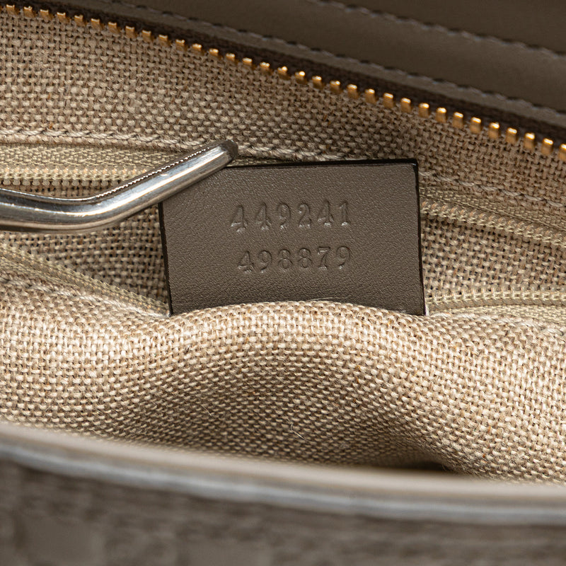 Small Microguccissima Bree Satchel - Image 6