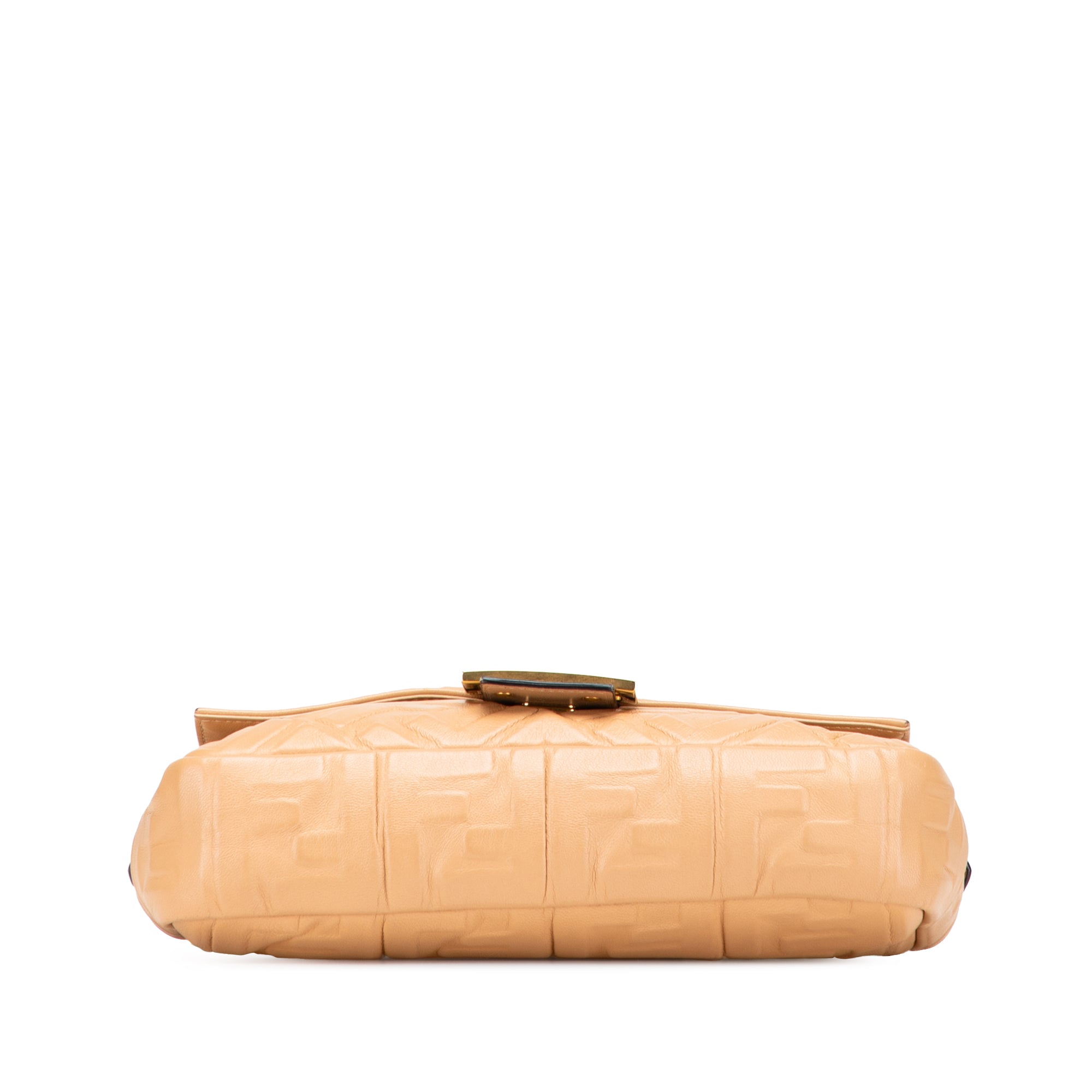 Zucca Embossed Leather Baguette Satchel - Image 3