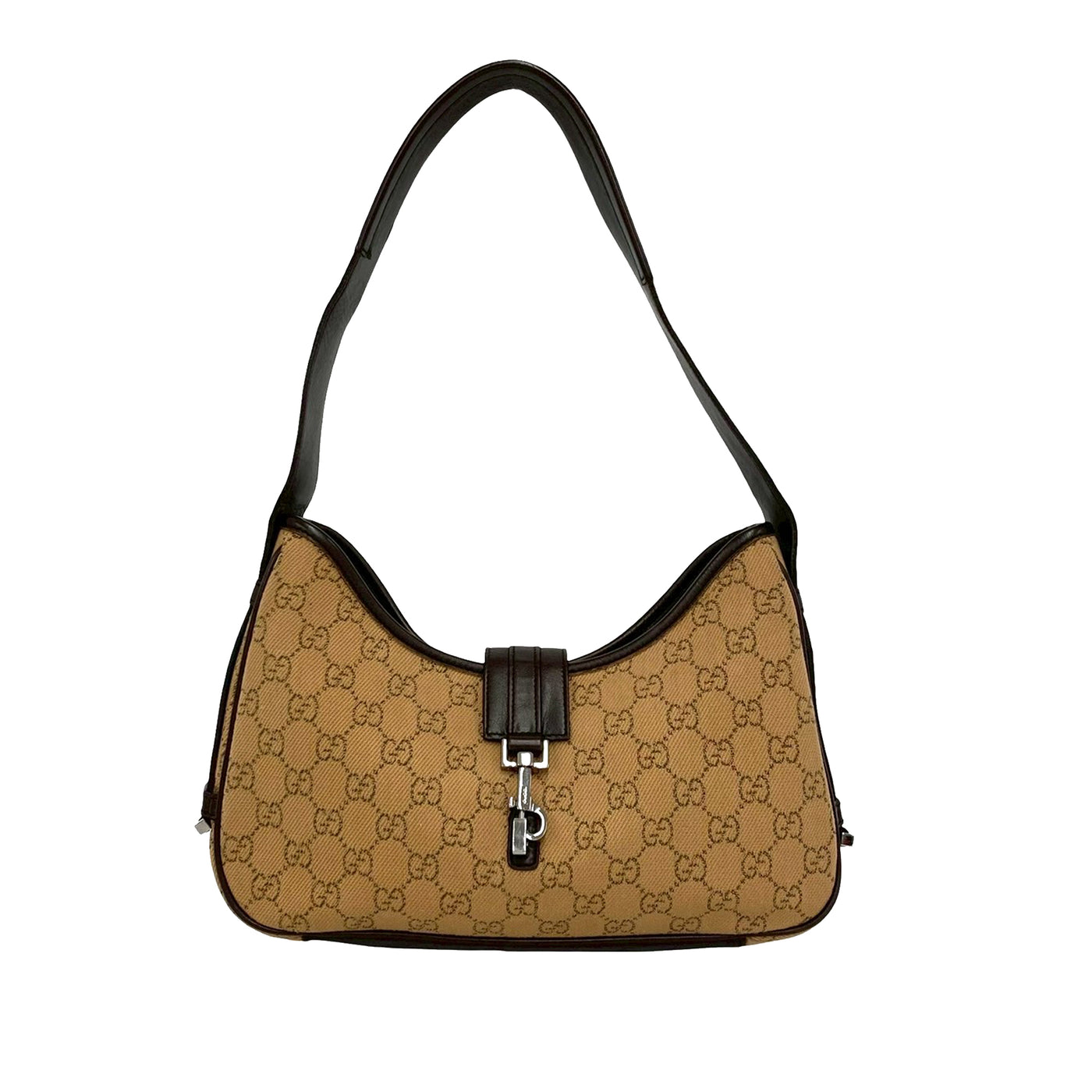 GG Denim Shoulder Bag - Image 1