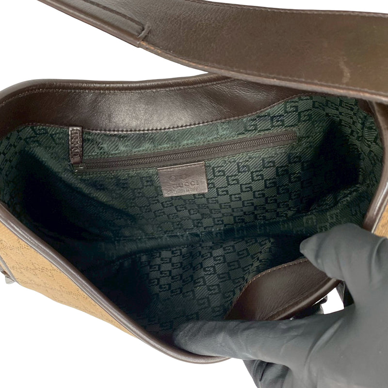 GG Denim Shoulder Bag - Image 5