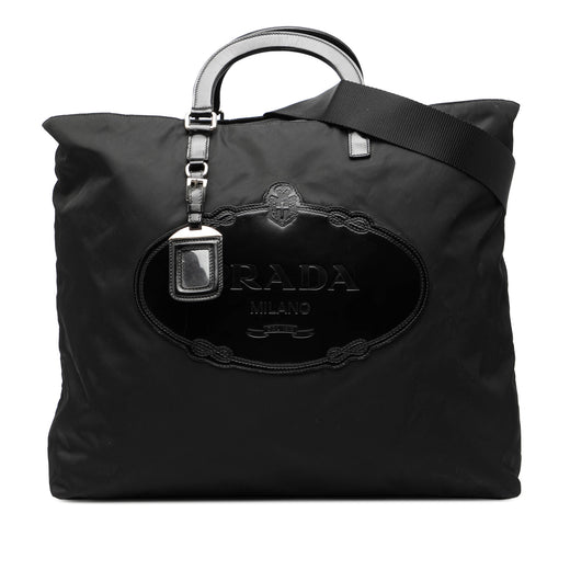 Tessuto Canapa Logo Satchel - Image 1