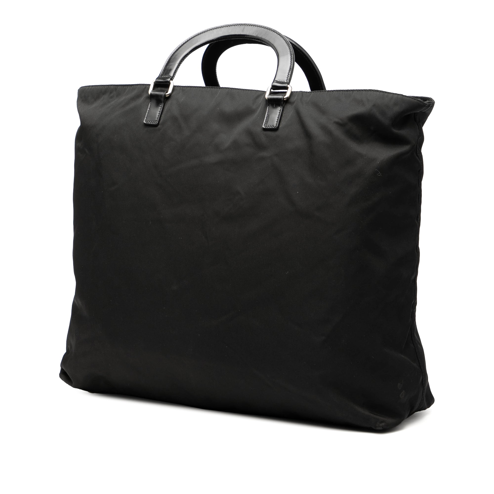 Tessuto Canapa Logo Satchel - Image 2