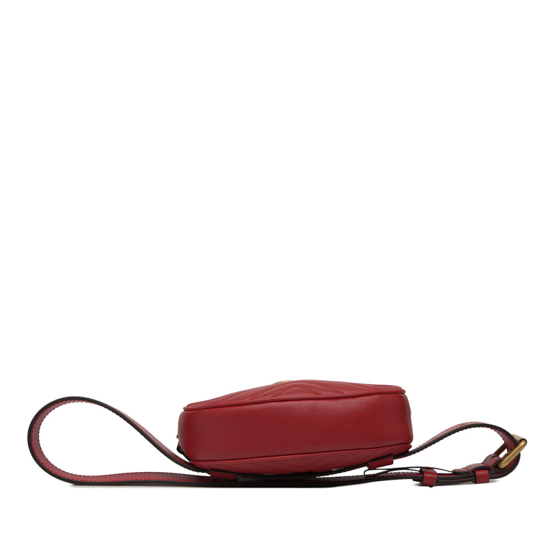 GG Marmont Matelasse Calfskin Belt Bag - Image 3