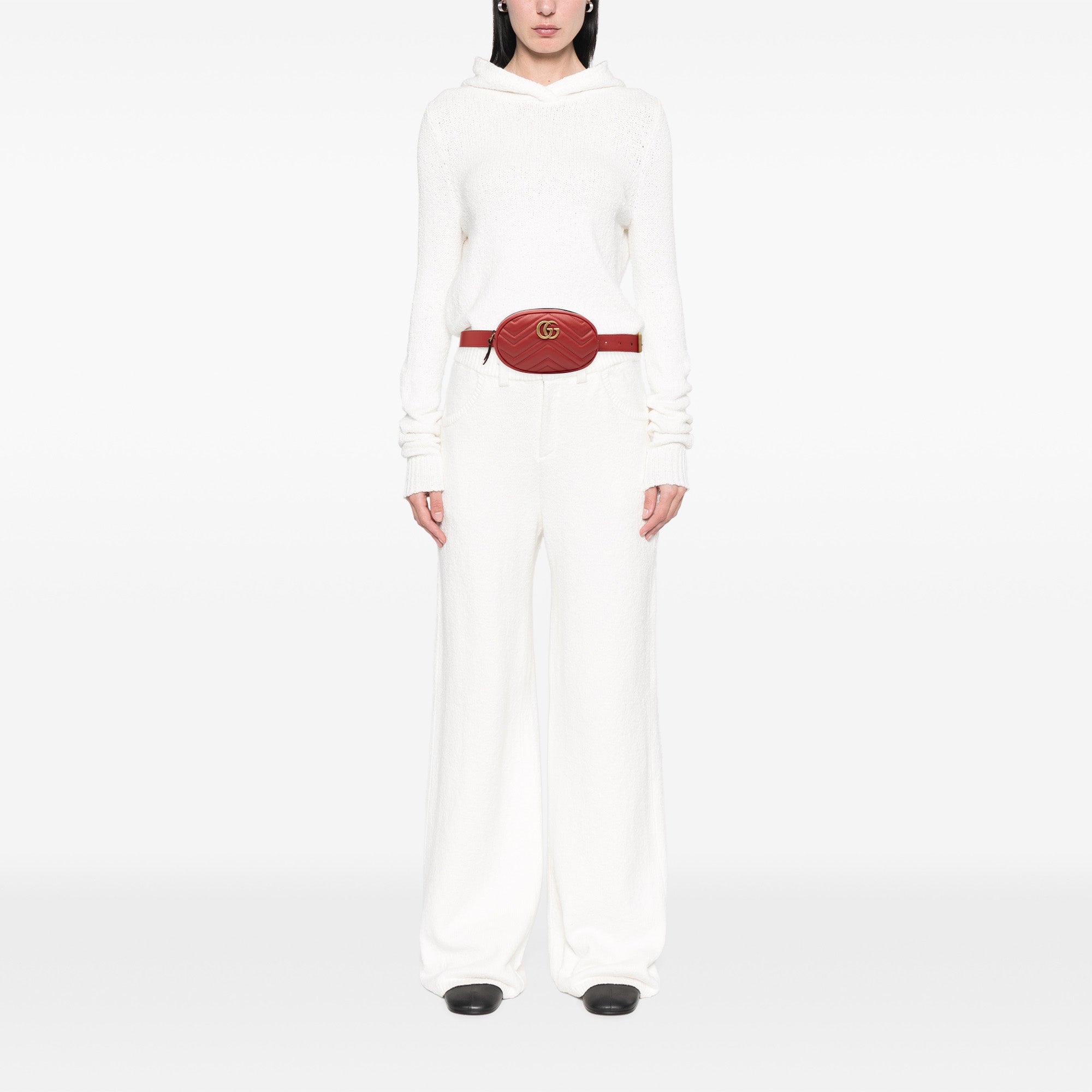 GG Marmont Matelasse Leather Belt Bag - Image 7