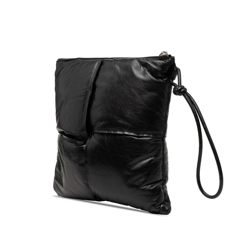 Nappa Intrecciato Padded Square Wristlet Pouch - Image 2