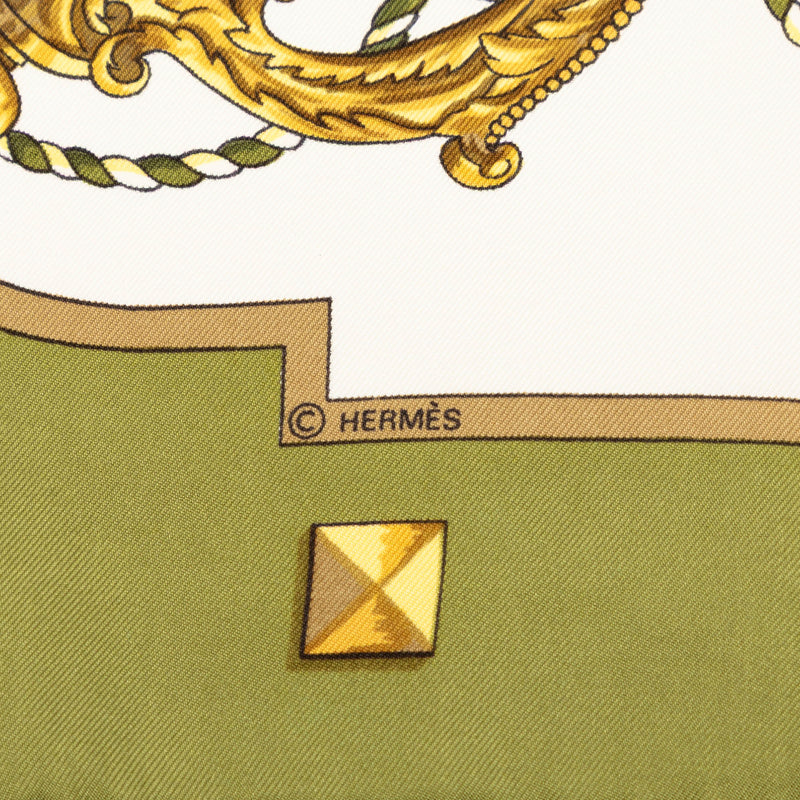 Les Cles Silk Scarf 90 - Image 3
