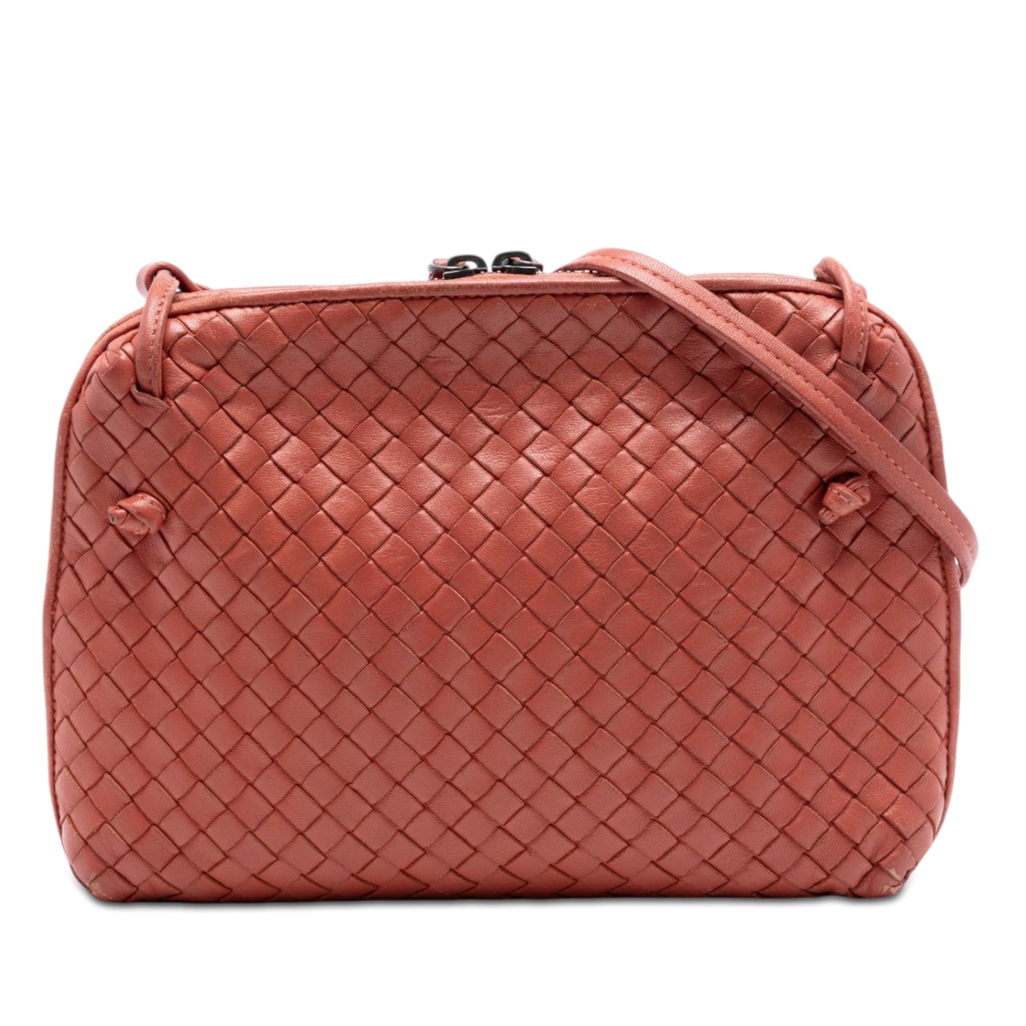Nappa Intrecciato Nodini Crossbody - Image 1