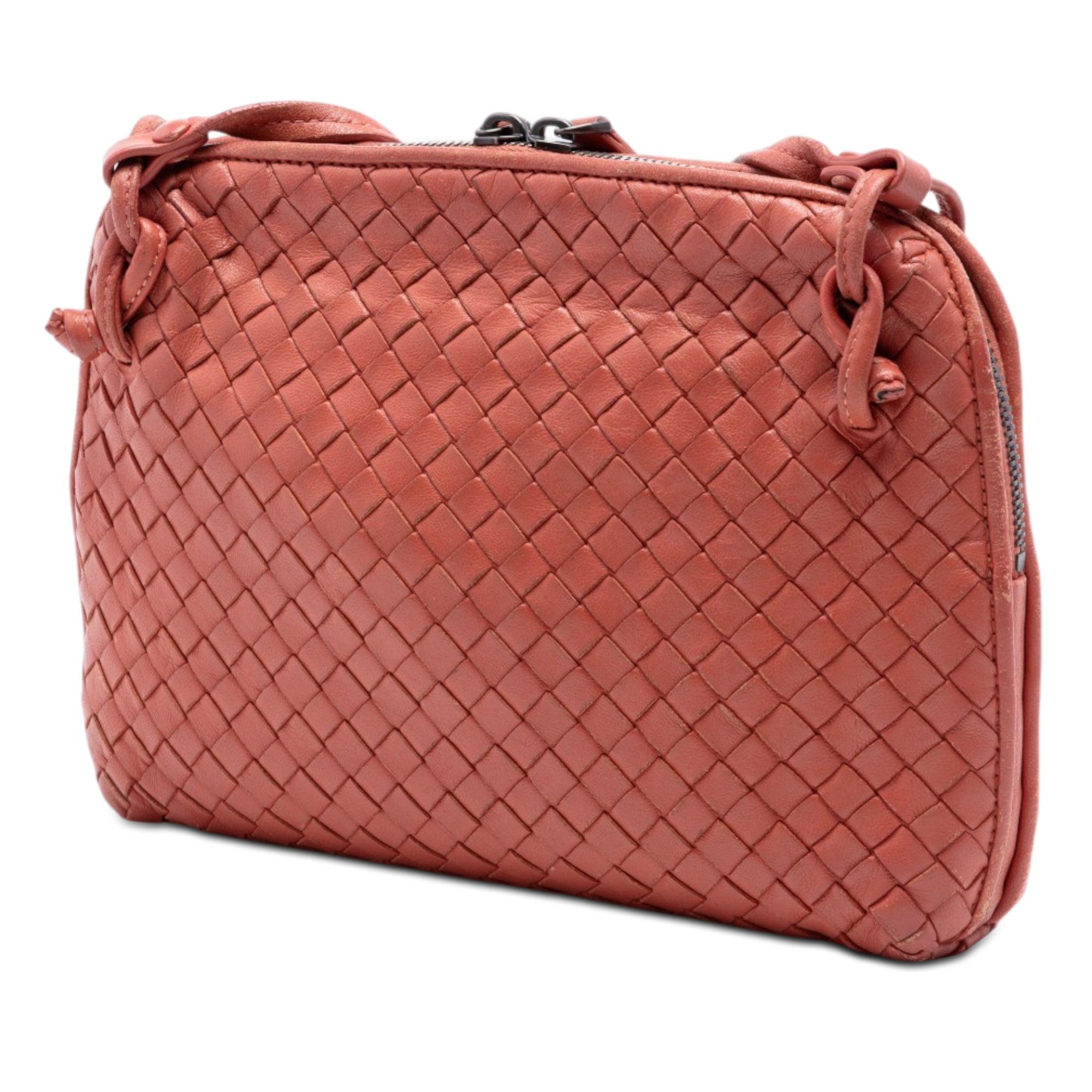 Nappa Intrecciato Nodini Crossbody - Image 2