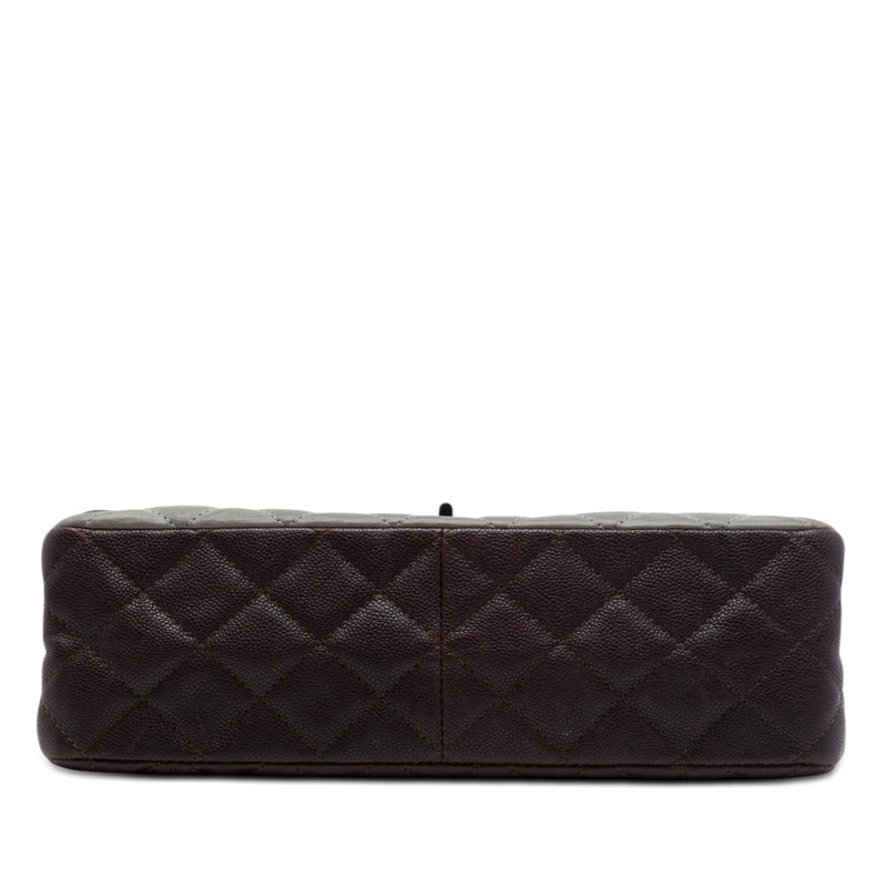 Bicolor Caviar and Iridescent Calfskin Reissue 2.55 Double Flap 226 - Image 3