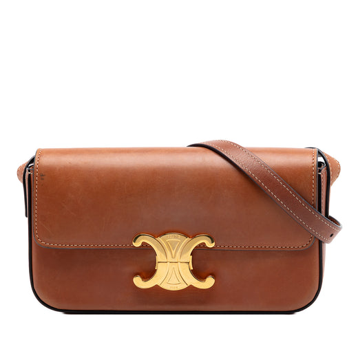 Shiny Calfskin Claude Shoulder Bag - Image 1