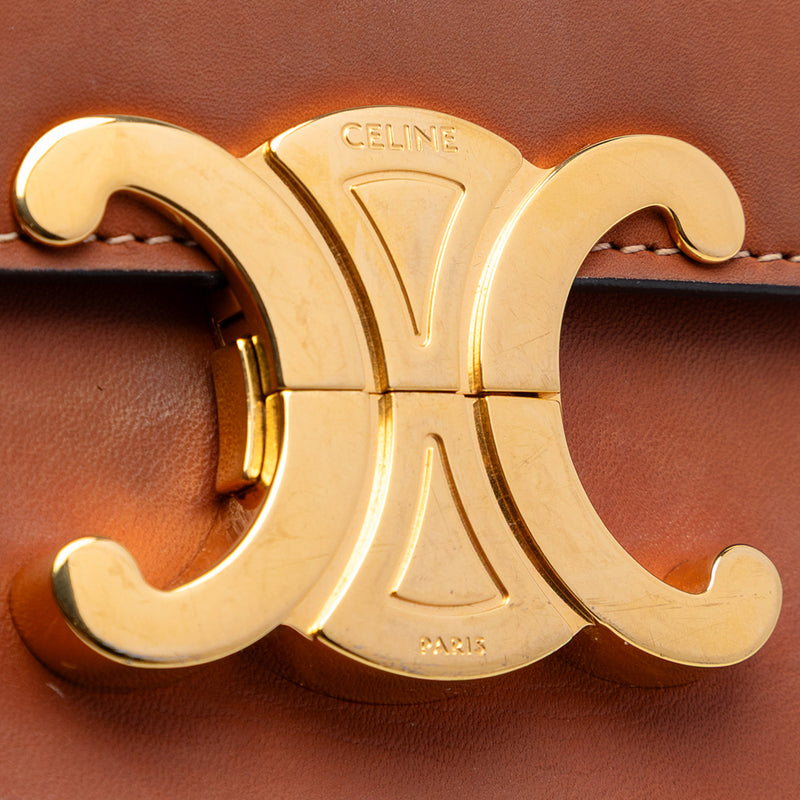 Shiny Calfskin Claude Shoulder Bag - Image 5