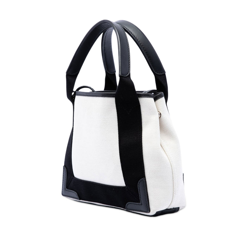 Canvas Navy Cabas XS - Image 2