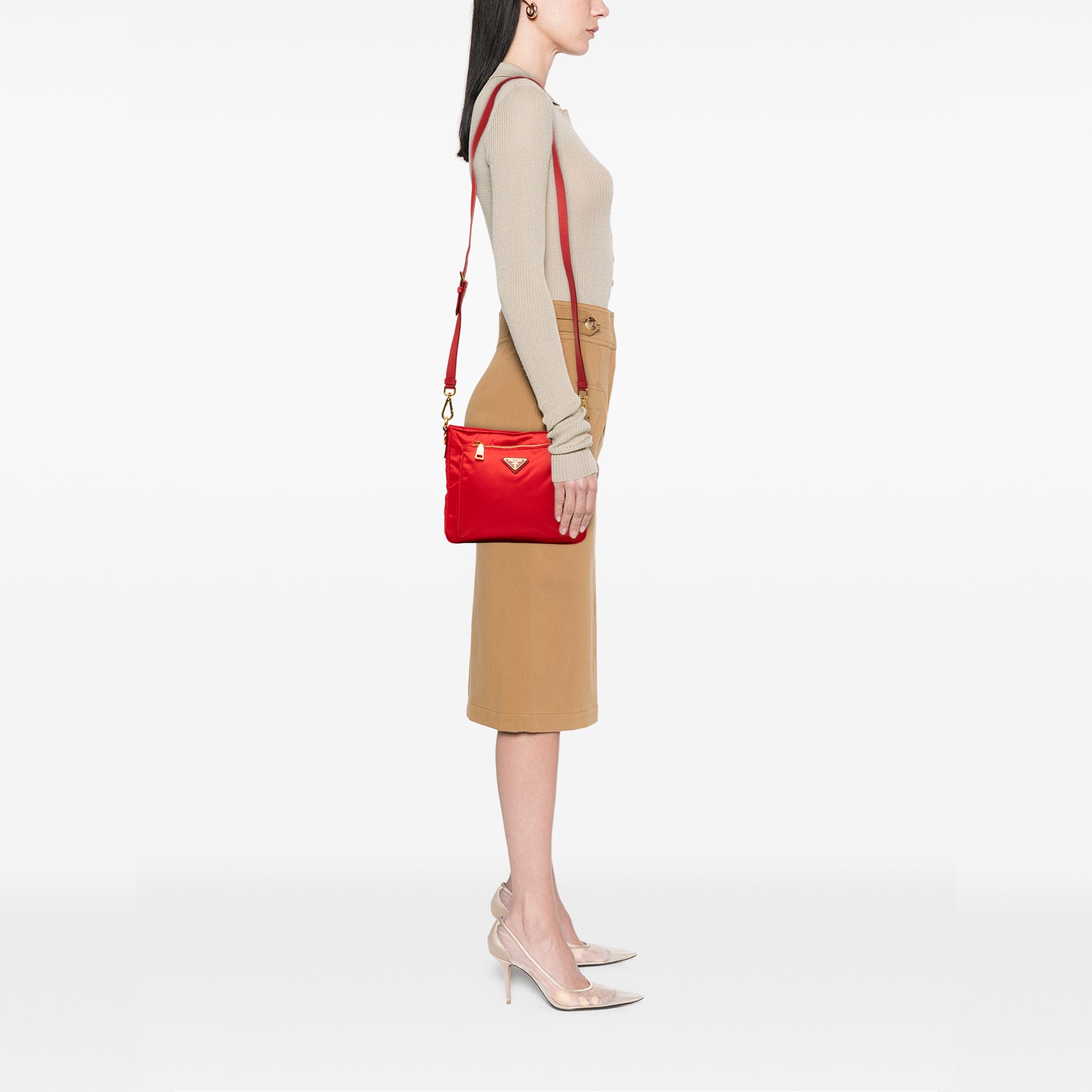 Tessuto Zip Top Crossbody - Image 6