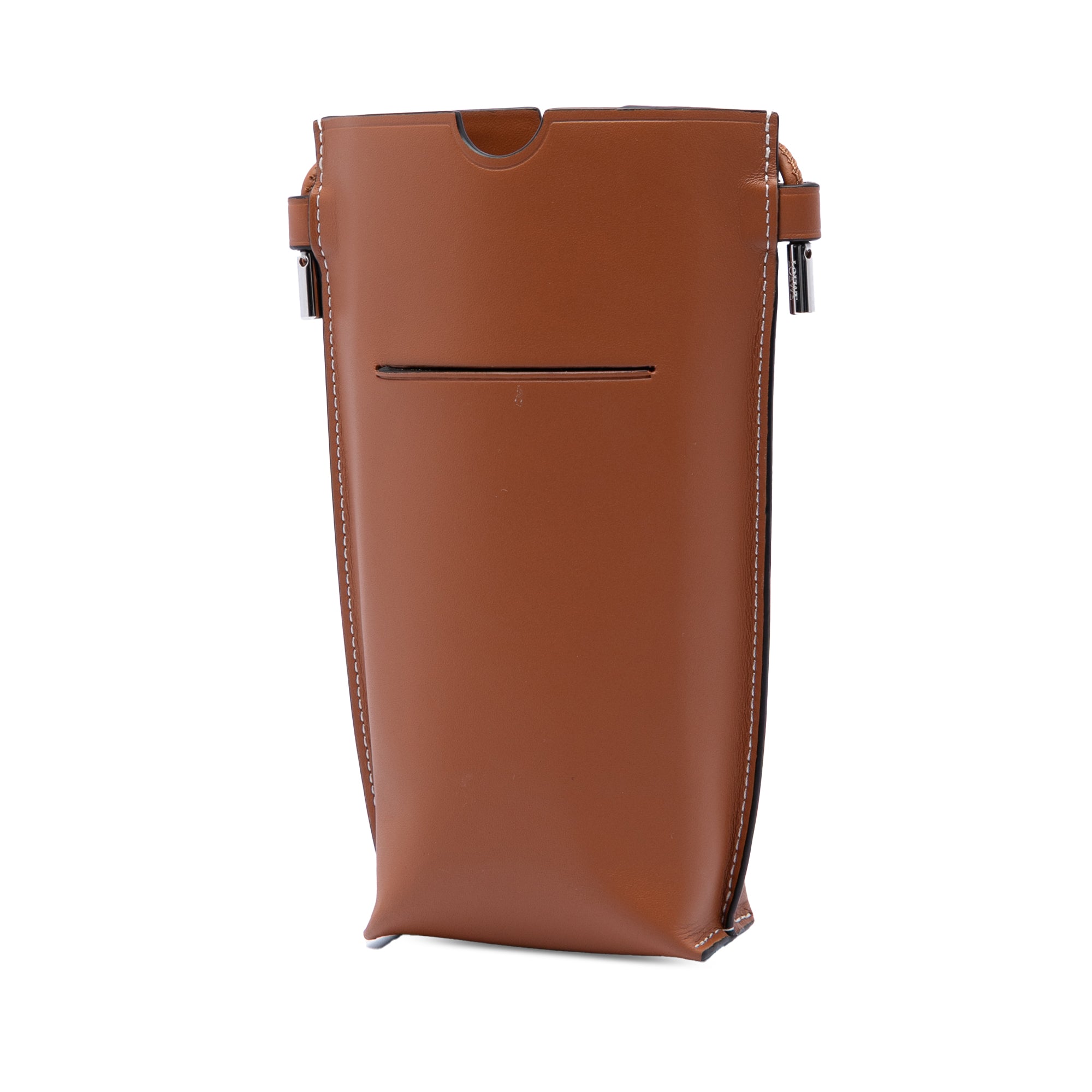 Smooth Calfskin Anagram Phone Pouch - Image 2