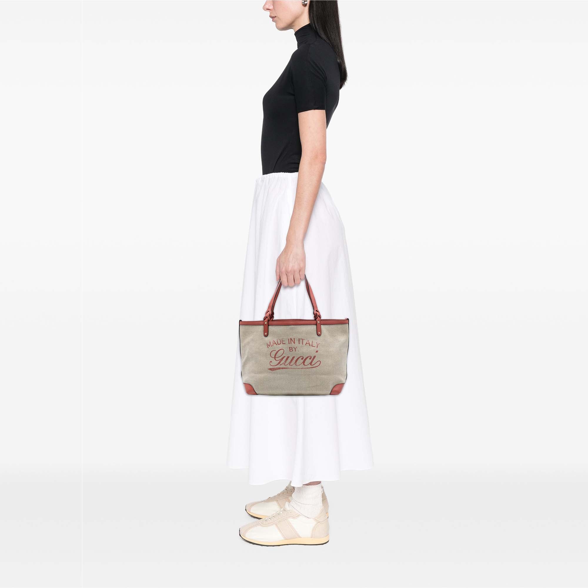 Medium Canvas Craft Tote - Image 7
