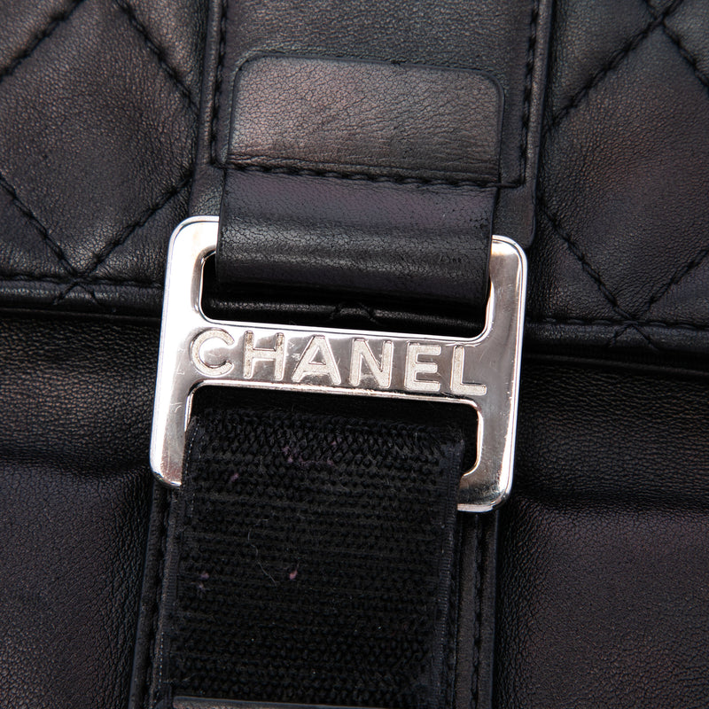 Quilted Lambskin Grip Clutch - Image 5