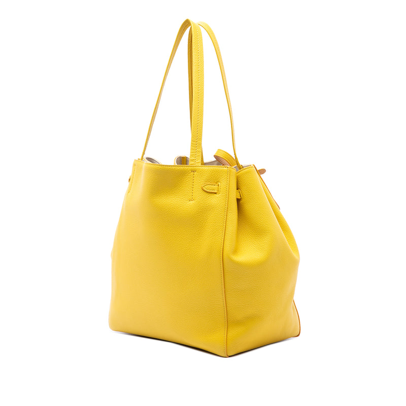 Small Grained Calfskin Phantom Cabas Tote - Image 2
