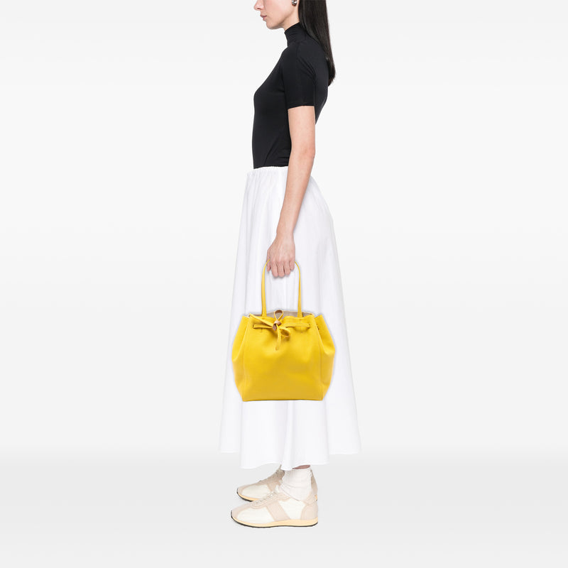 Small Grained Calfskin Phantom Cabas Tote - Image 6