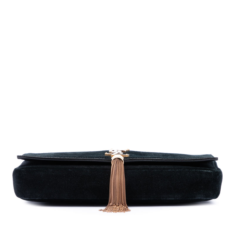 Suede Monogram Kate 99 Tassel Bag - Image 3