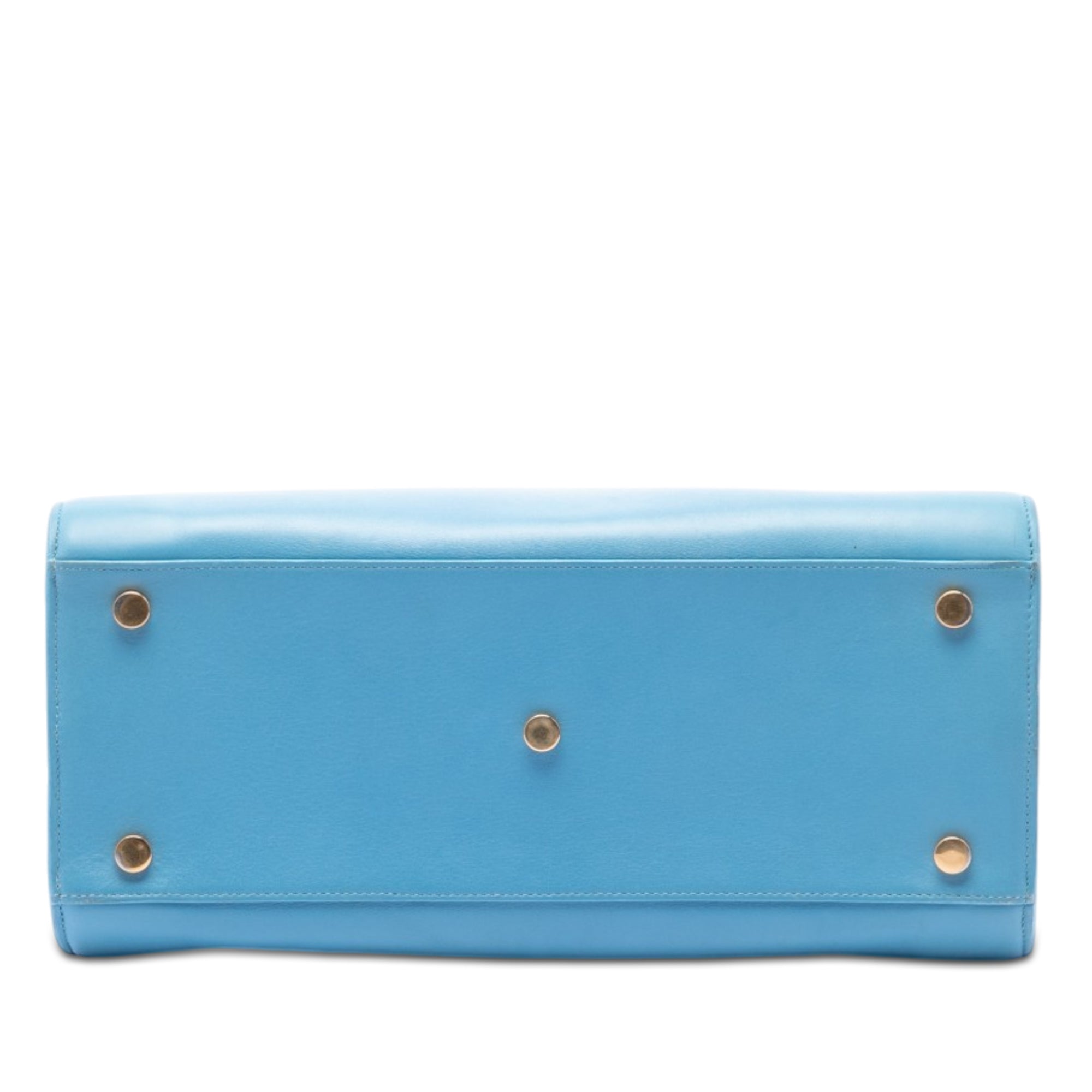 Small Leather Sac De Jour Satchel - Image 3