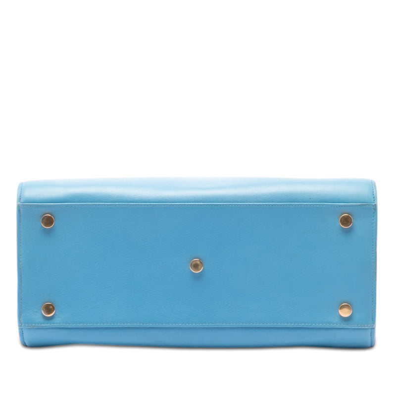 Small Leather Sac De Jour Satchel - Image 3