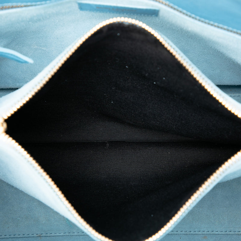 Small Leather Sac De Jour Satchel - Image 4