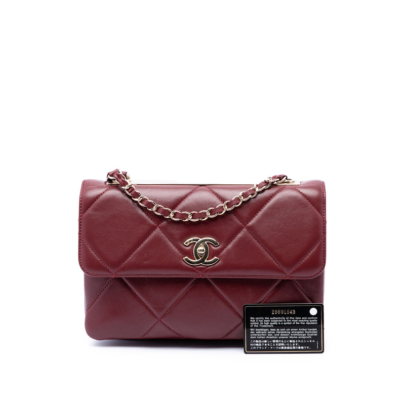 Quilted Lambskin Trendy CC Flap - Image 7