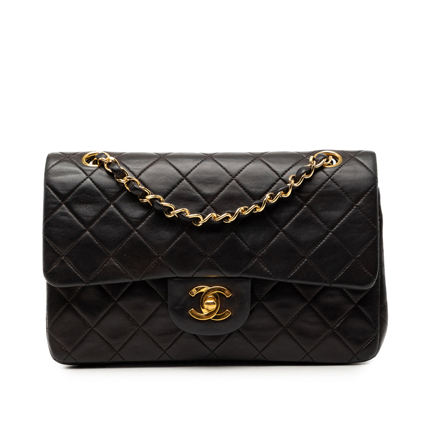 Small Classic Lambskin Double Flap - Image 1