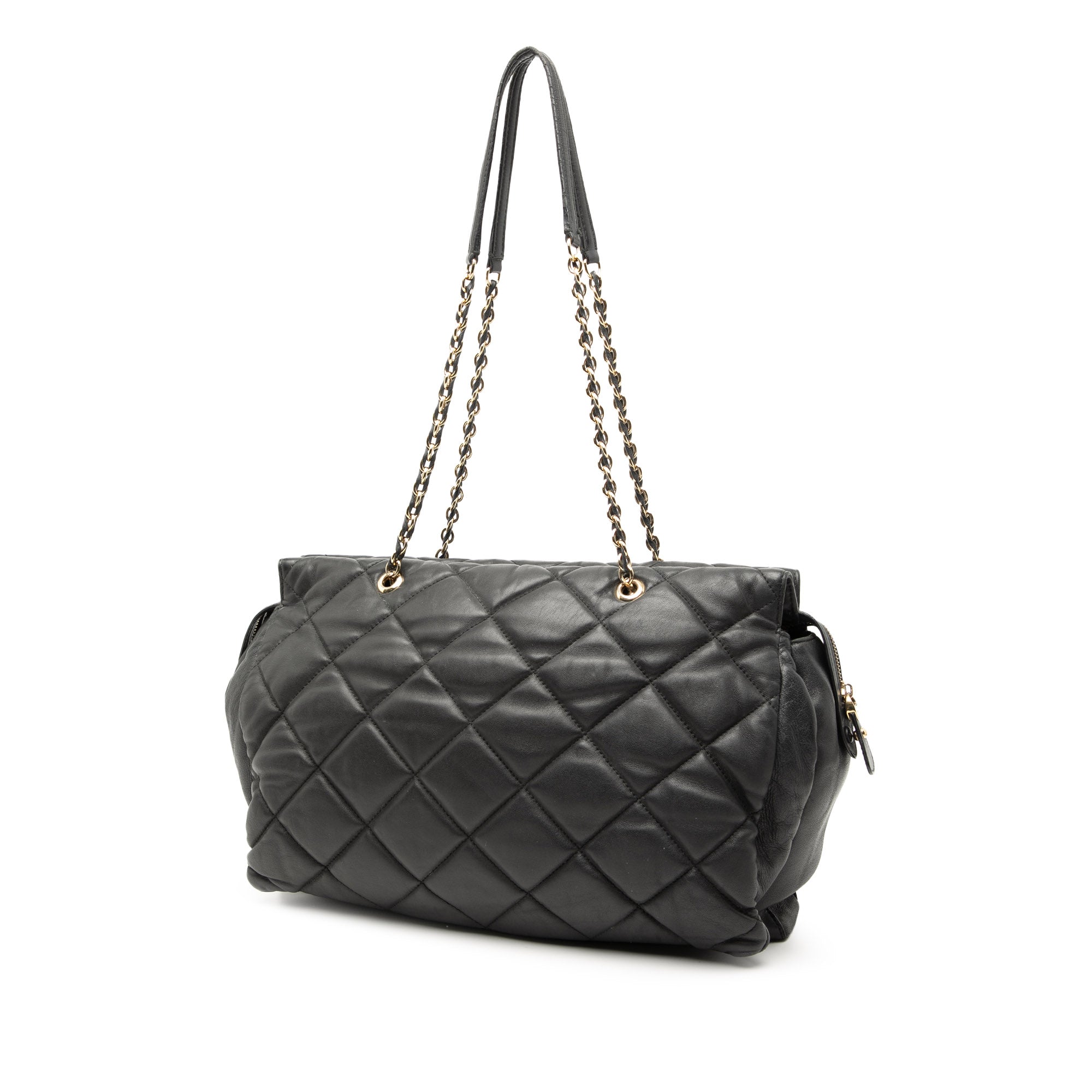 Large Quilted Nappa Vara Tote - Image 2