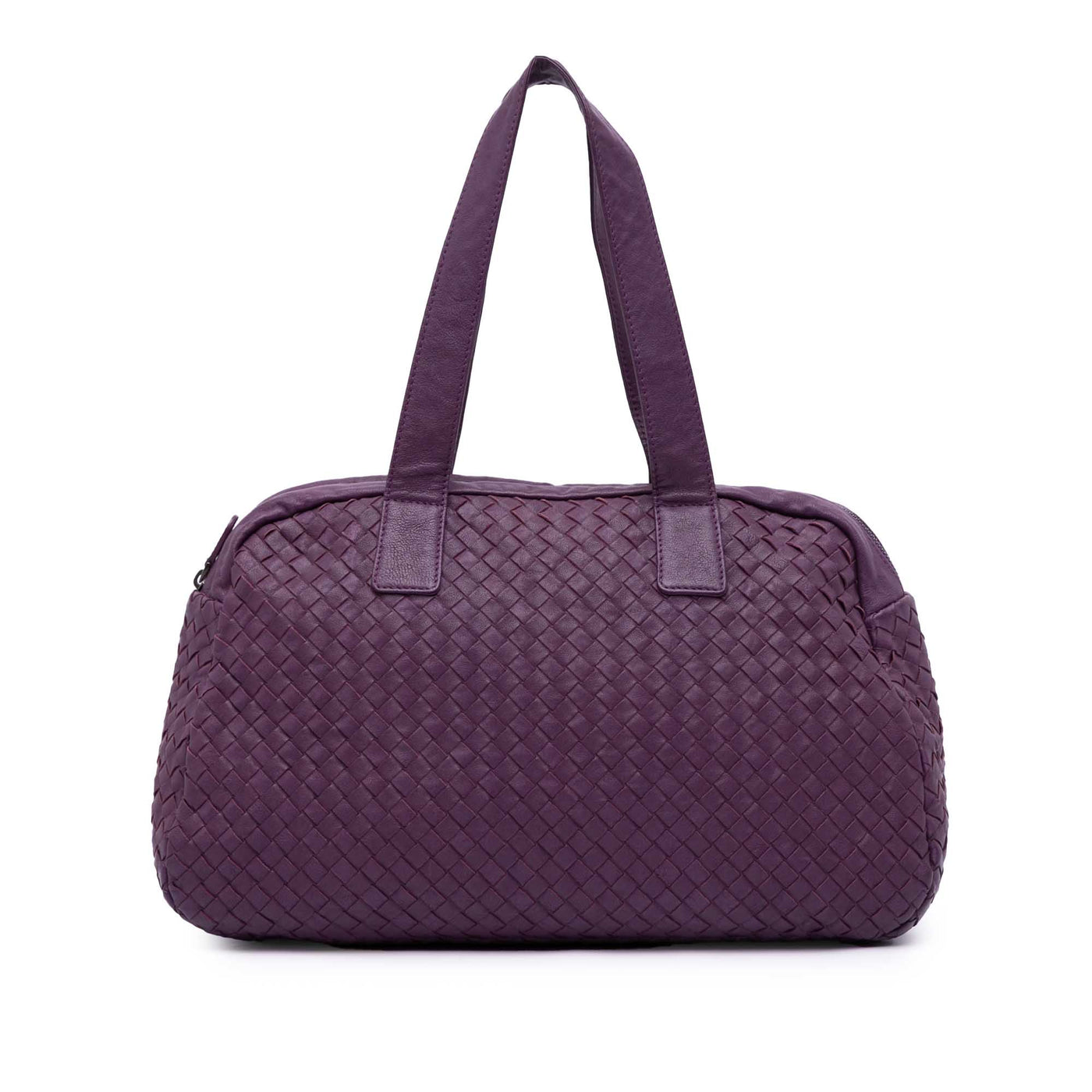 Nappa Intrecciato Shoulder Bag - Image 1
