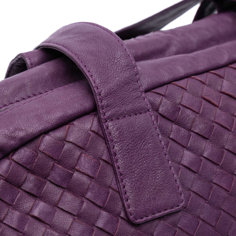 Nappa Intrecciato Shoulder Bag - Image 8