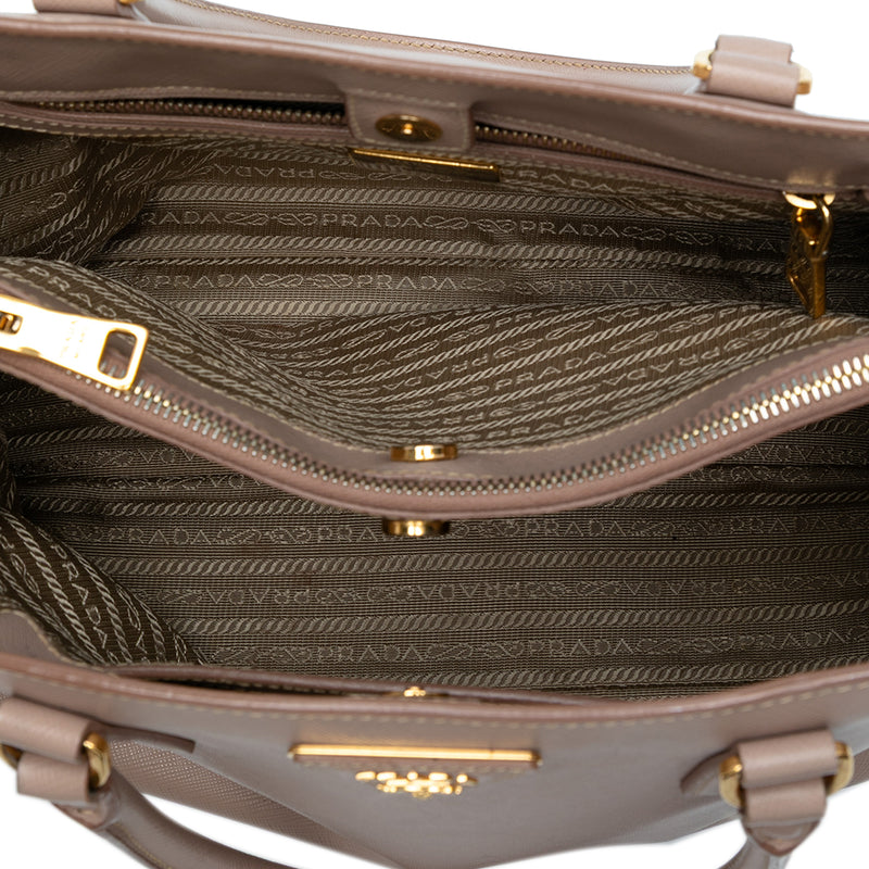 Medium Saffiano Lux Galleria Satchel - Image 4