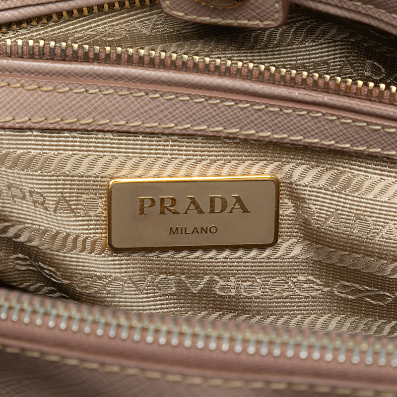 Medium Saffiano Lux Galleria Satchel - Image 5