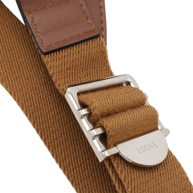 Leather Anagram Military Belt Bag - Image 7