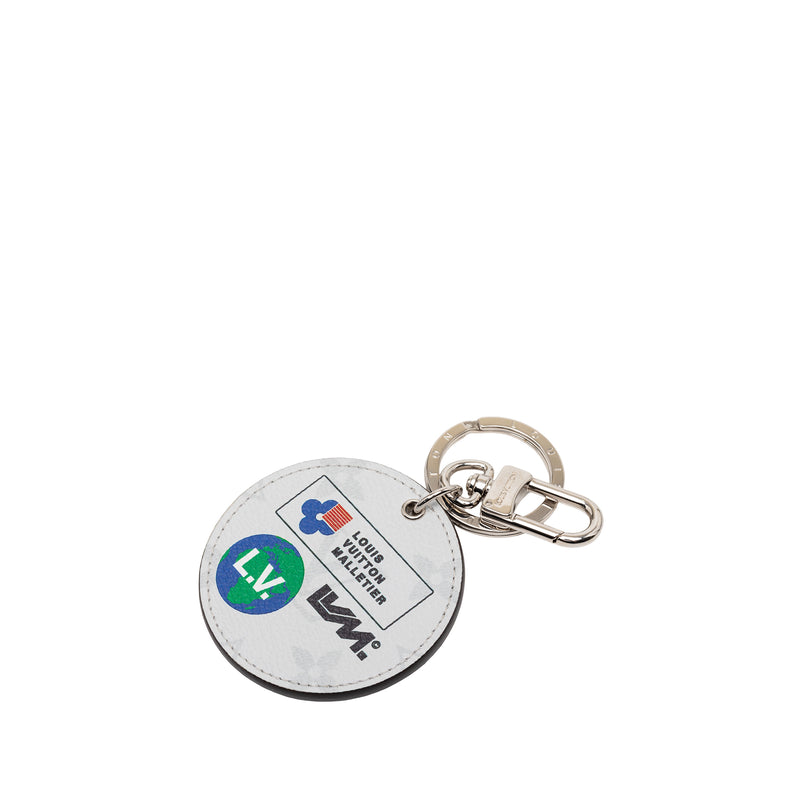 Monogram Portefeuille Round Key Chain
