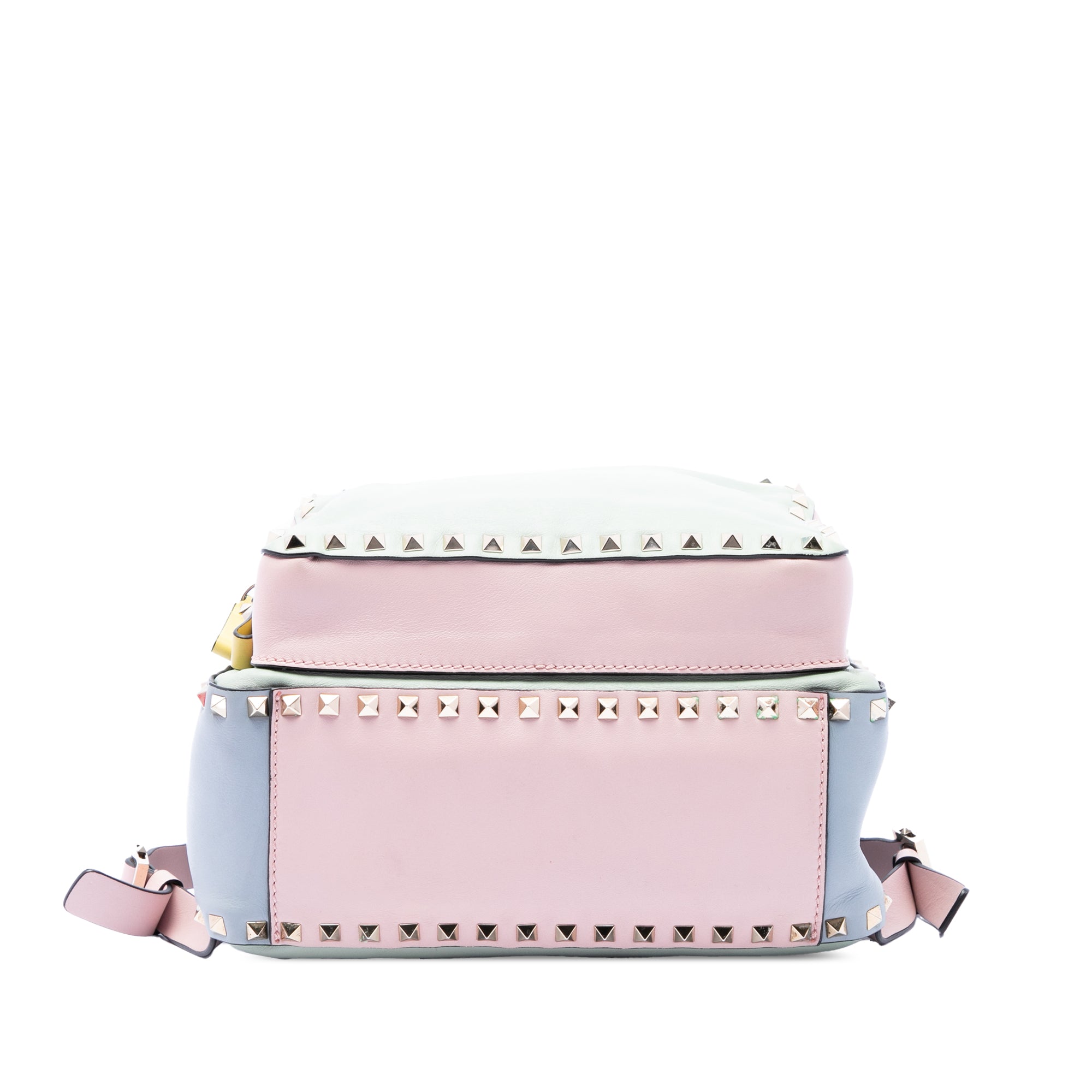 Medium Calfskin Watercolor Rockstud Backpack - Image 3