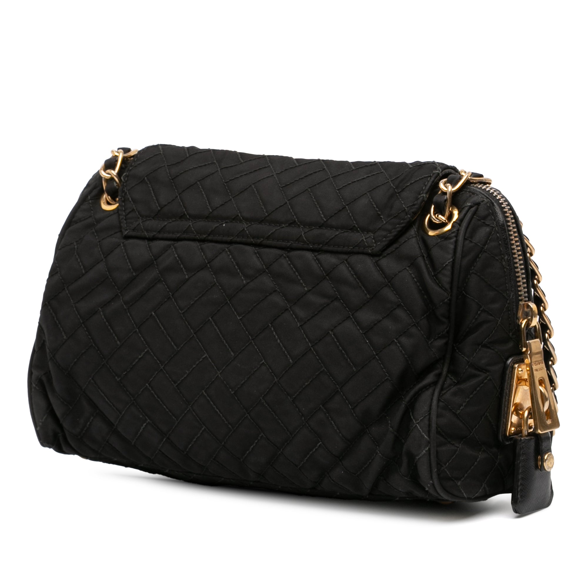 Impuntu Tessuto Chain Flap Shoulder Bag - Image 2