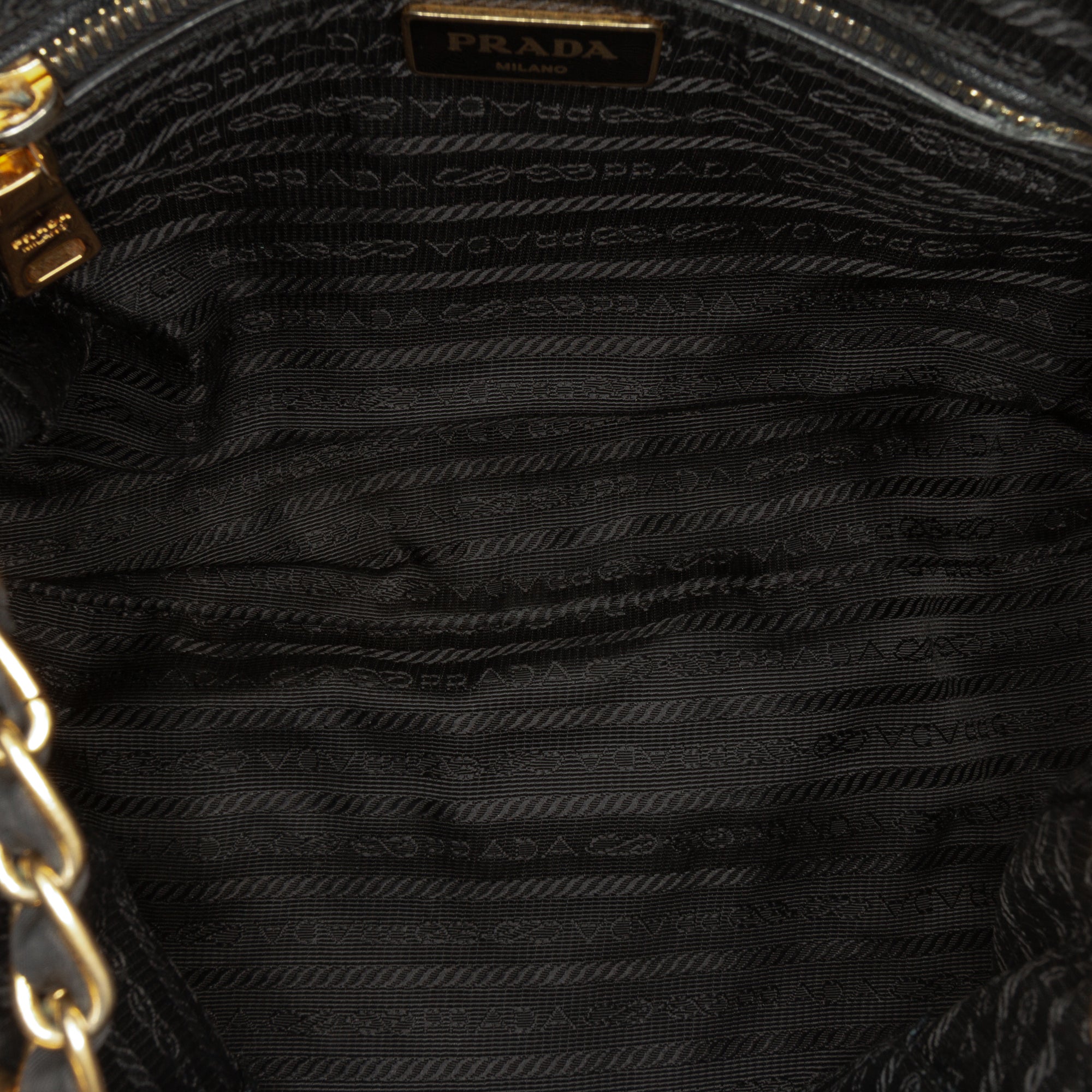 Impuntu Tessuto Chain Flap Shoulder Bag - Image 4