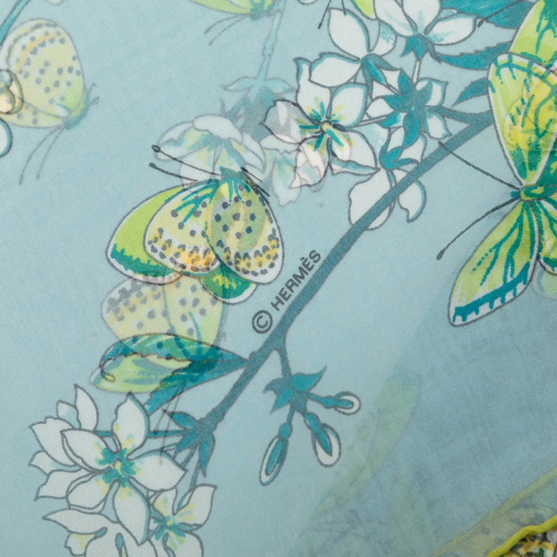 Vol Amoureux des Azures Silk Scarf 90 - Image 3