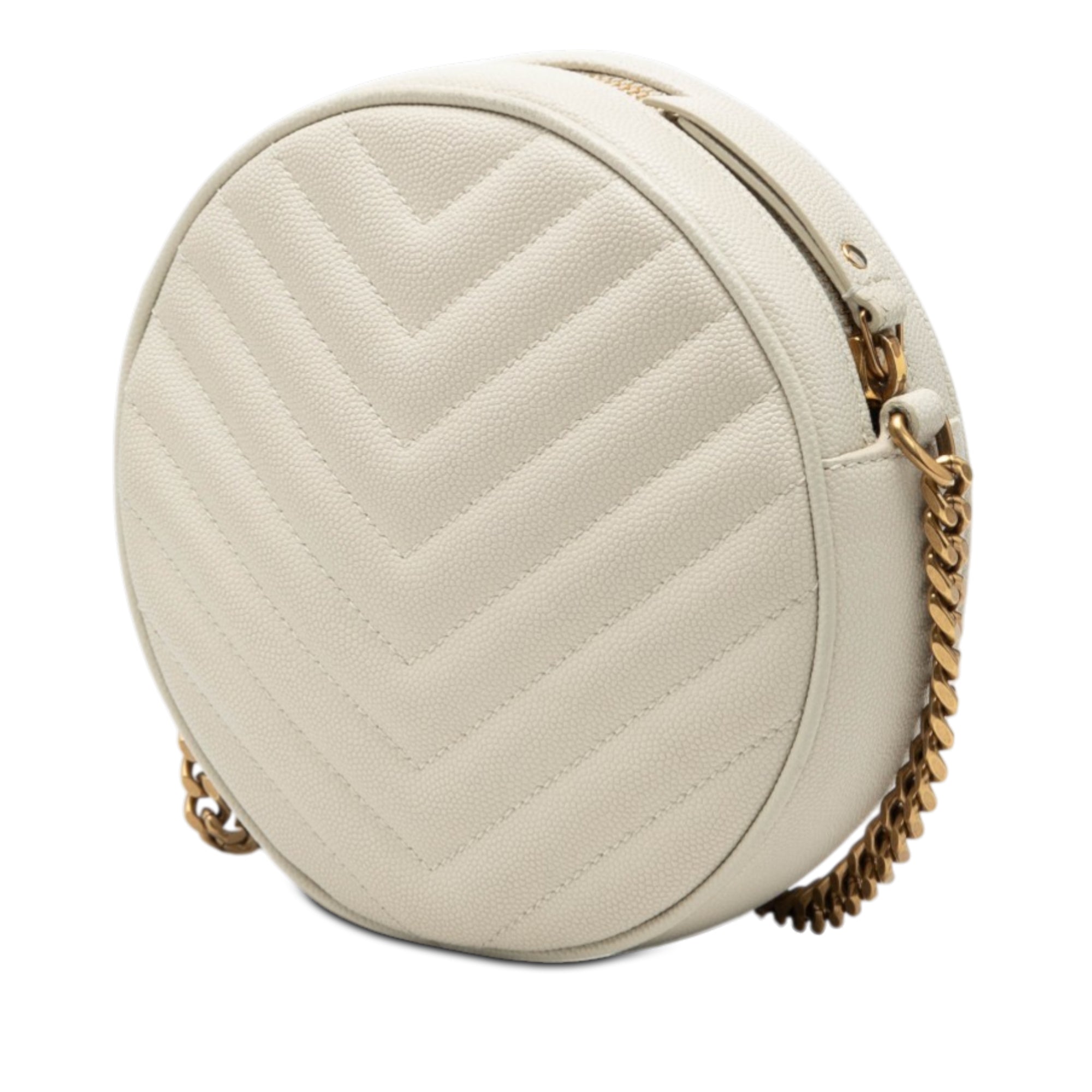 Grain De Poudre Chevron Round Vinyle Camera Bag - Image 2