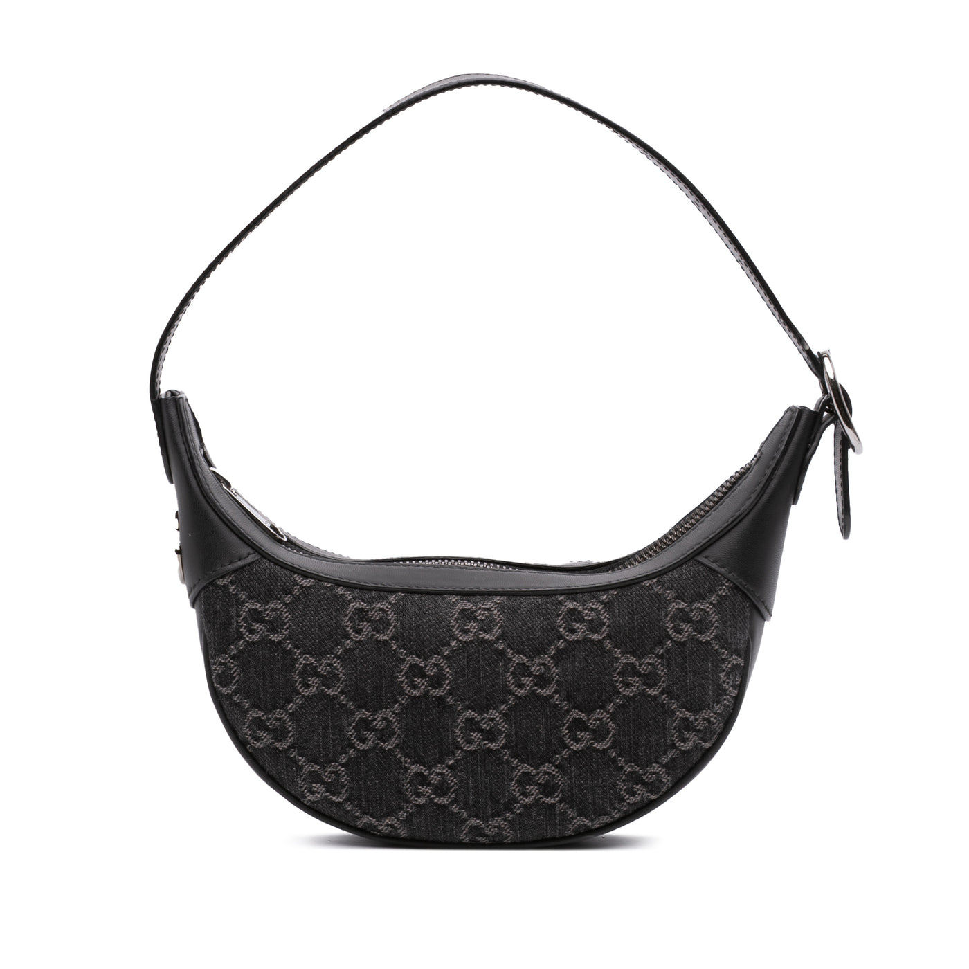 Mini GG Denim Ophidia Shoulder Bag - Image 1