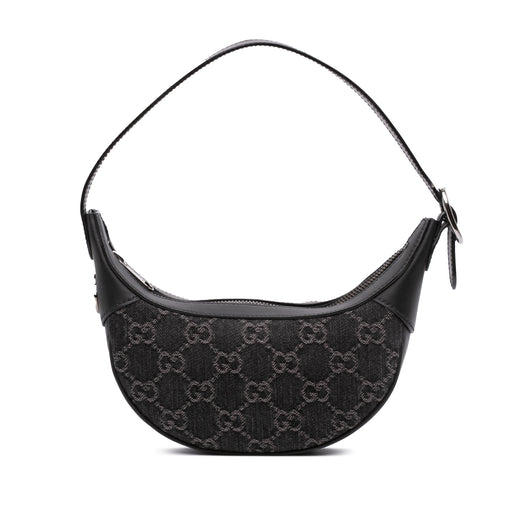 Mini GG Denim Ophidia Shoulder Bag - Image 1