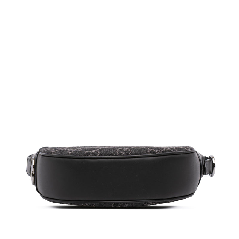 Mini GG Denim Ophidia Shoulder Bag - Image 3