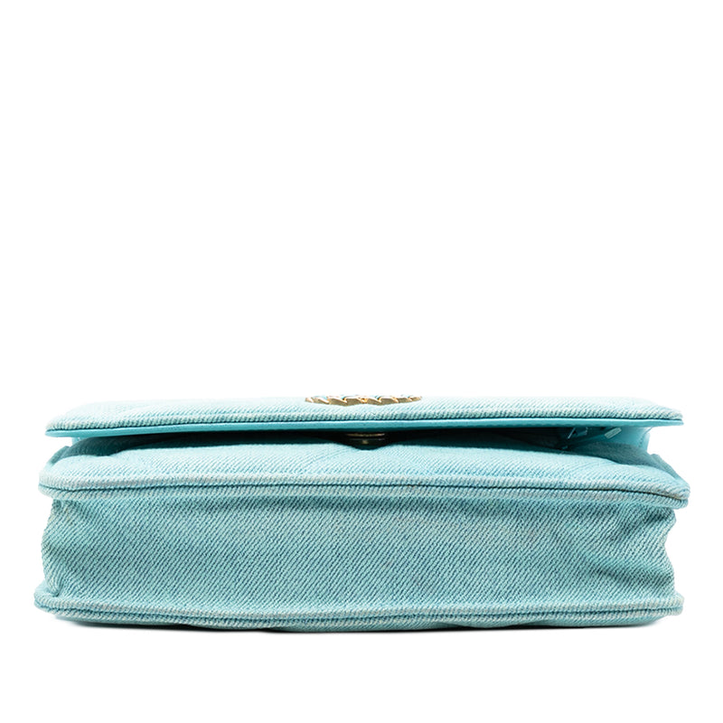 Denim 19 Flap Wallet On Chain - Image 3
