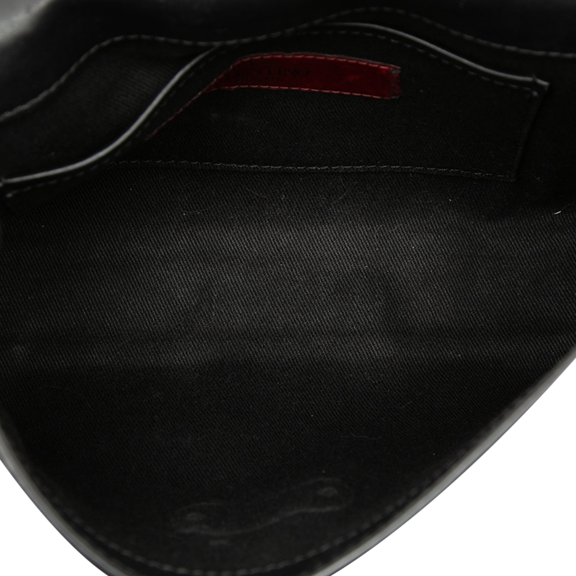 Small Leather Rockstud Flap Crossbody - Image 4