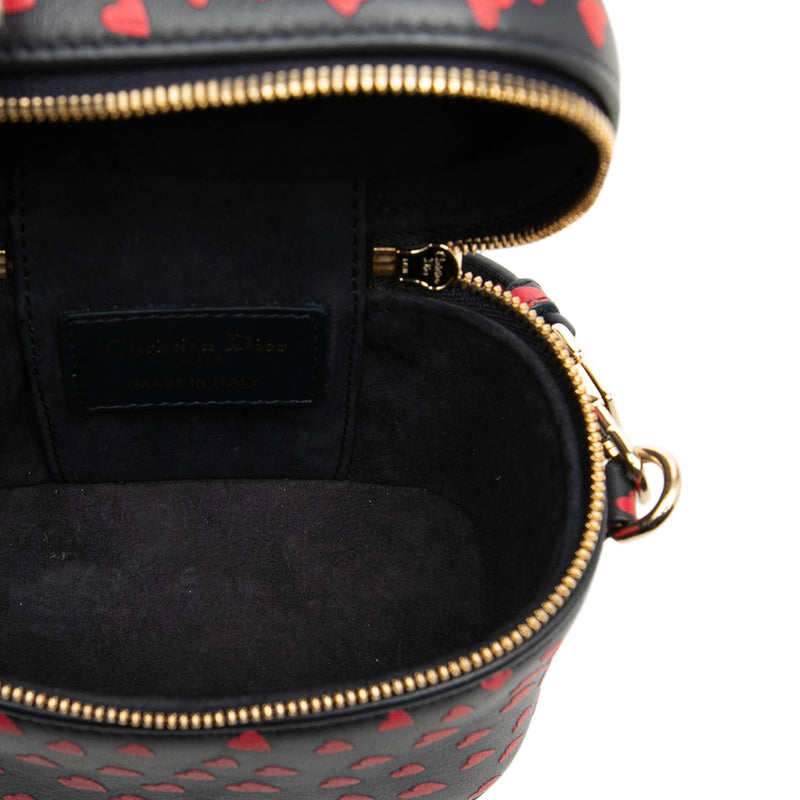 Micro Lambskin Heart Print Lady Dior Vanity Case - Image 4