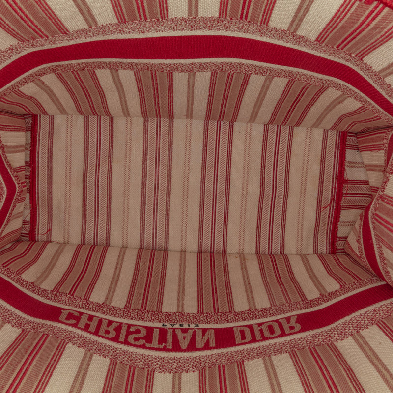 Large Striped Book Tote - Image 4